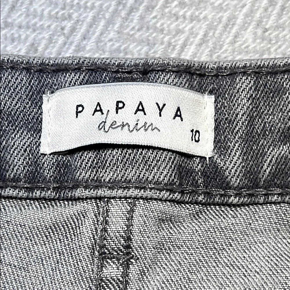 Papaya Denim Grey high rise Jeans.  Size 10. - Picture 9 of 11